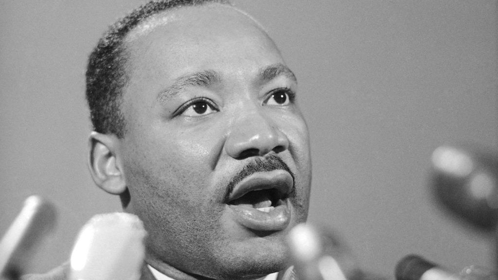 Civil rights leader MLK